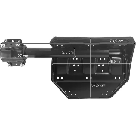 Scania 4 / 5 Support D’aile / Garde-boue Arrière Partie Arrière Gauche