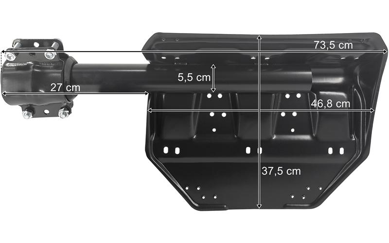 Scania 4 / 5 Support D’aile / Garde-boue Arrière Partie Arrière Gauche