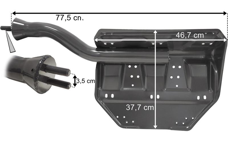 Scania P / G / R / S Kotflügel Halter Links