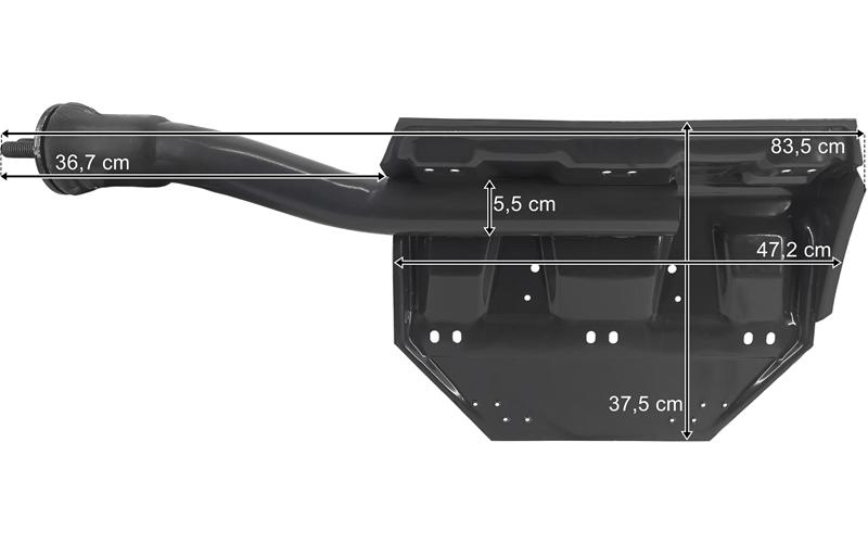 Scania КРОНШТЕЙН КРЫЛА ЛЕВЫЙ