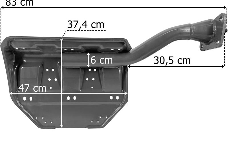 Scania Mudguard Mounting Bracket RH
