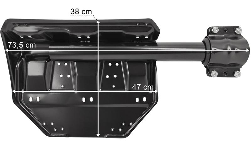 Scania Mudguard Bracket RH