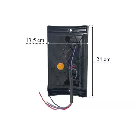 Scania Series 2 / 3 Turn Signal Lamp LH With Position Light