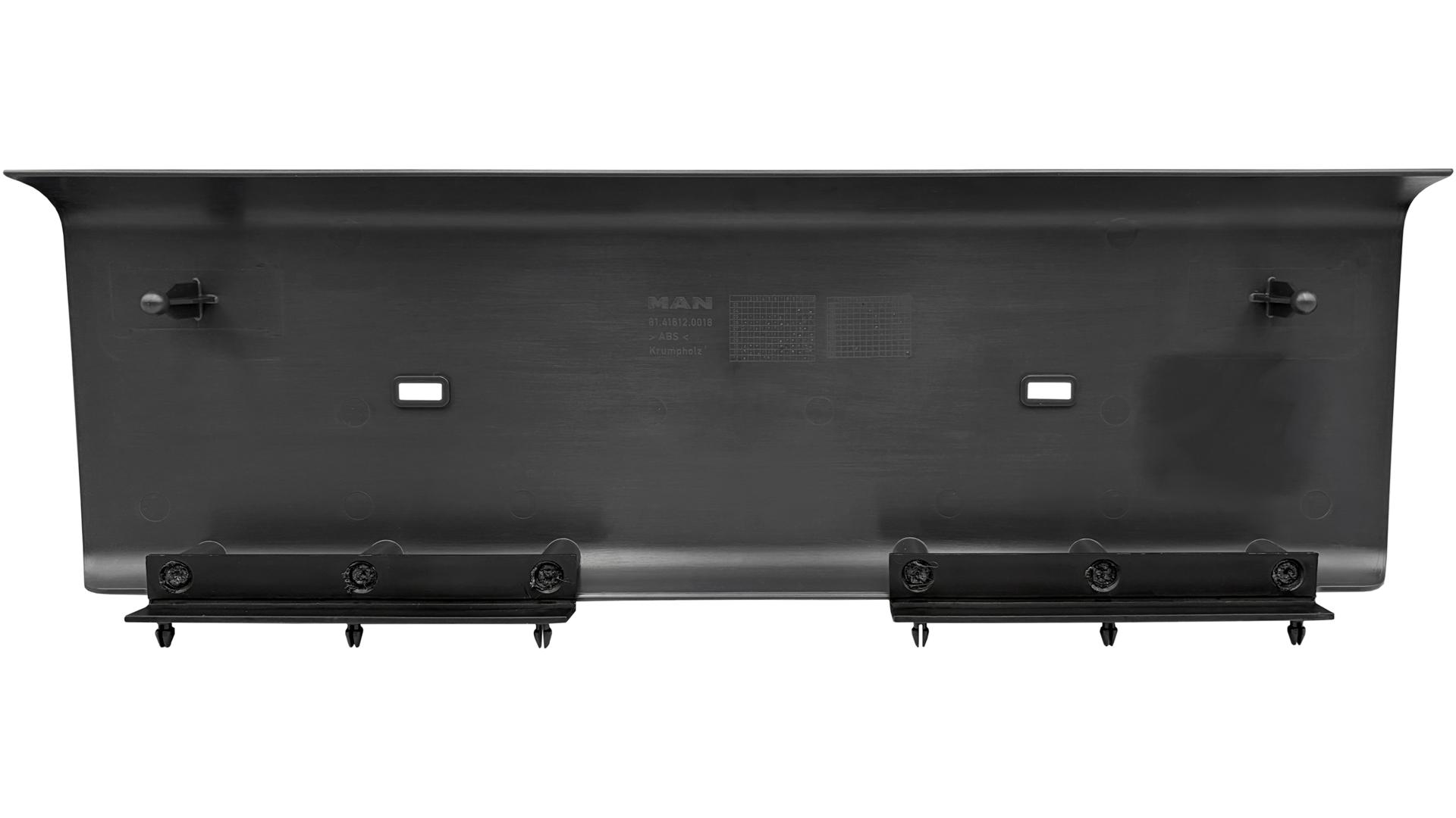 MAN TGL 7.5t Tapa Paragolpes para Matrĺcula