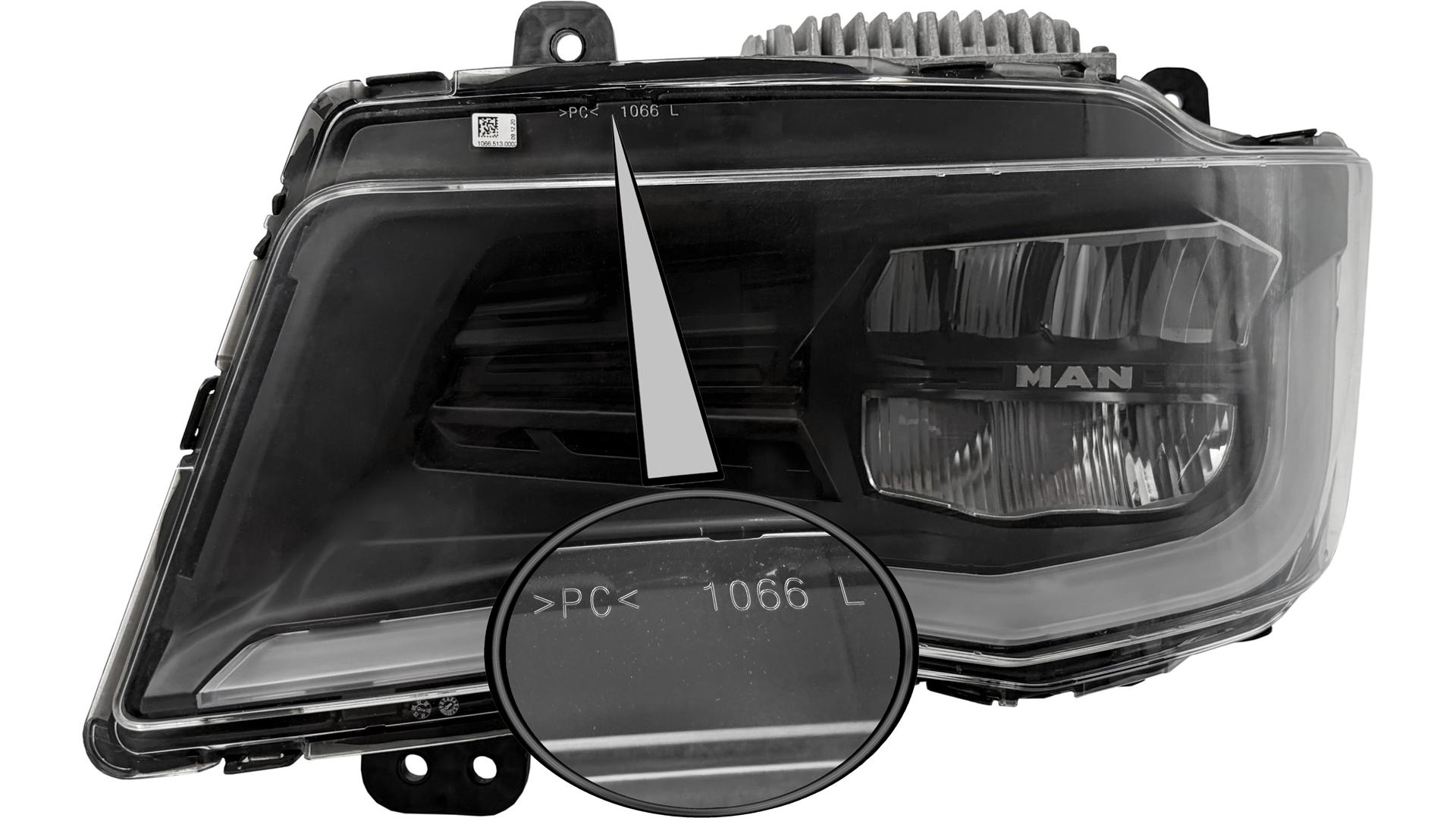 MAN TGX / TG3 Faro Delantero LED Izq (Usado)