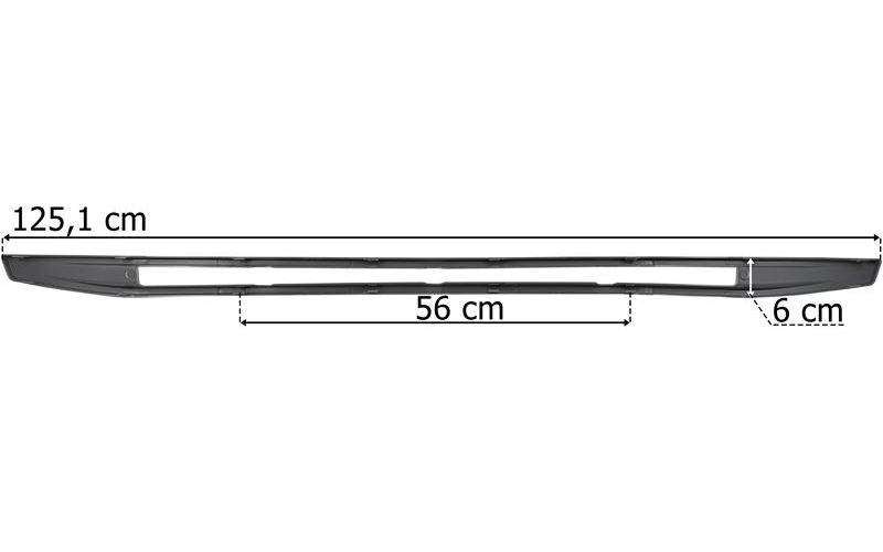 Volvo FM5 / FMX Lower Grille Step Trim