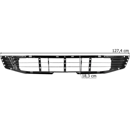 Volvo FM5 / FMX Lower Grille Step (Metal)