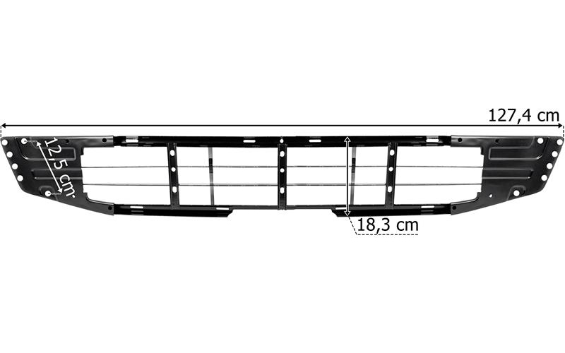 Volvo FM5 / FMX Lower Grille Step (Metal)