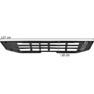 Volvo FM5 / FMX Cache Marche Calandre Inférieure (Sans Clips de Fixation)