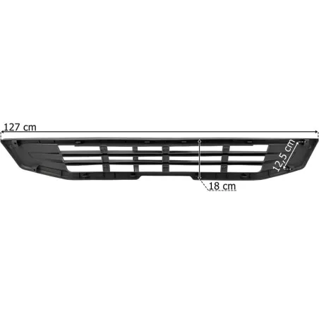 Volvo FM5 / FMX КРЫШКА СТУПЕНИ НИЖНЕЙ РЕШЁТКИ (БЕЗ КРЕПЕЖНЫХ КЛИПС)