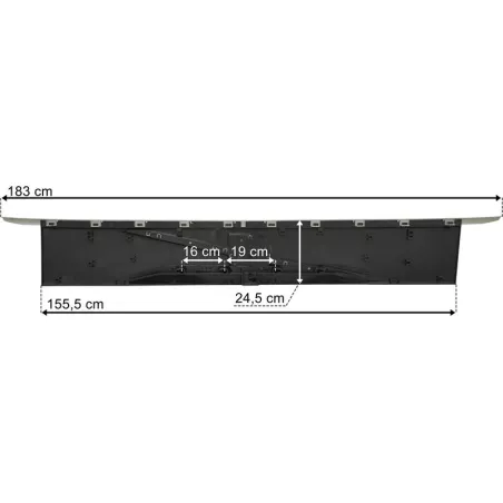 Volvo FM5 / FMX Oberes Kühlergitter Kühlergrill