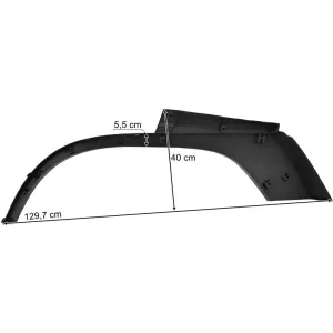 Volvo FM5 / FMX Moulure de Garde-boue / Aile Droite (Cabine Courte)
