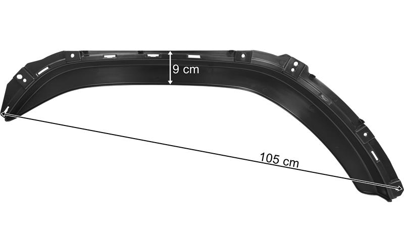 Volvo FM4 Kotflügelleiste Links Abdeckung