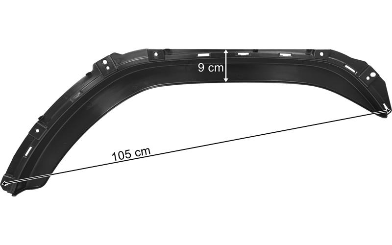 Volvo FM4 Lower RH Cab Mudguard Trim