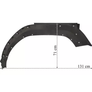 Volvo FM4 Right Short Cab Mudguard Trim