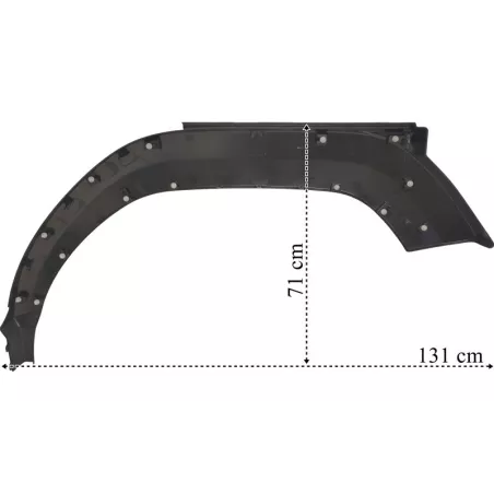 Volvo FM4 Couvercle Droite de Garde-boue / Aile Cabine Courte