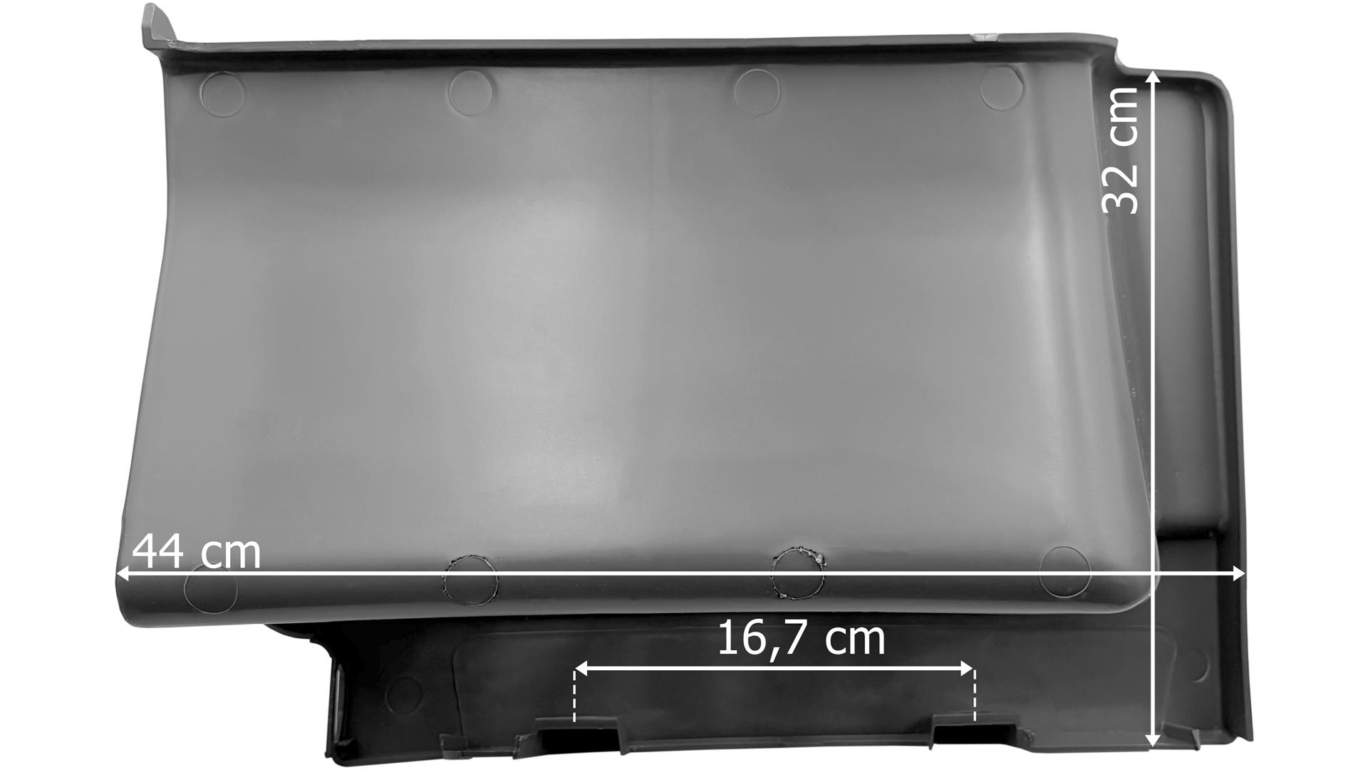 Volvo FM4 НИЖНЯЯ СТУПЕНЬ ПРАВАЯ (СЕРАЯ)