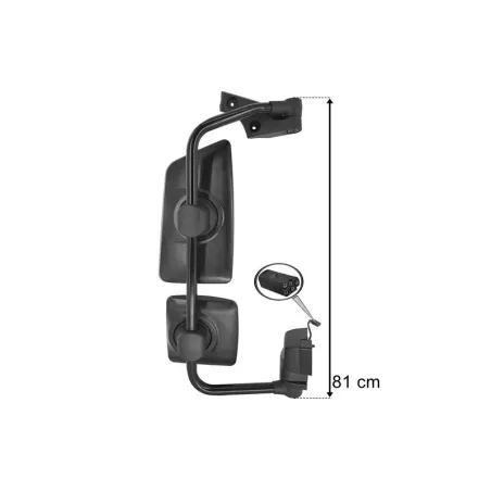 Volvo FMx4 / 5 Lustro Kompletne Prawe