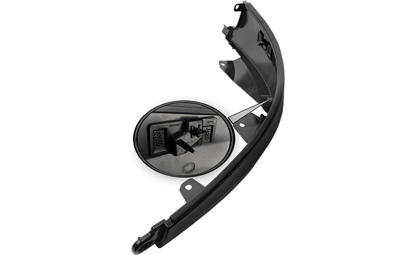 Volvo FH Aero (2025-) Bumper LH (Gloss Black, Paintable)