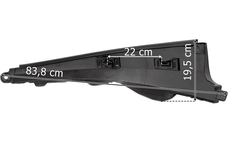 Volvo FH Aero (2025-) Bumper RH (Grey)