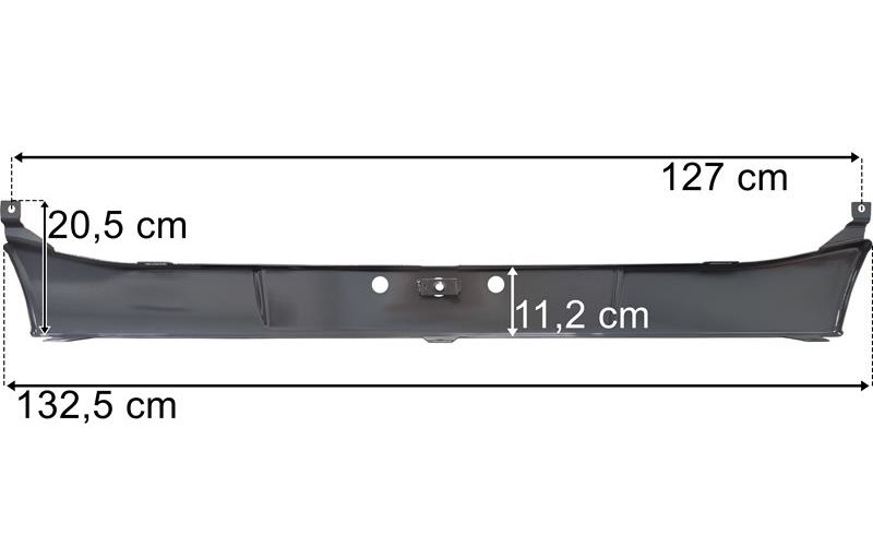 Volvo FH5 Stoẞstange Mitte Metall