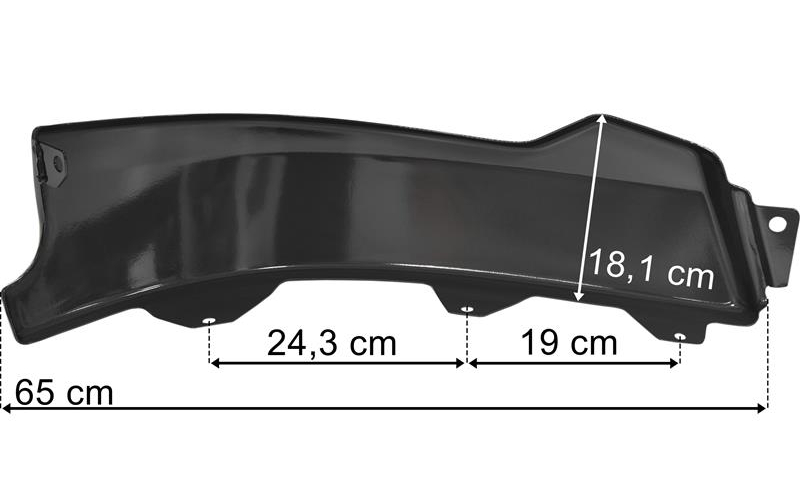 Volvo FH5 (2021-) LH Metal Bumper Corner