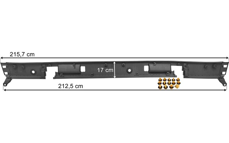 Volvo FH5 (2021-) Perfil Bajo Parabrisas / Panel Limpiaparabrisas