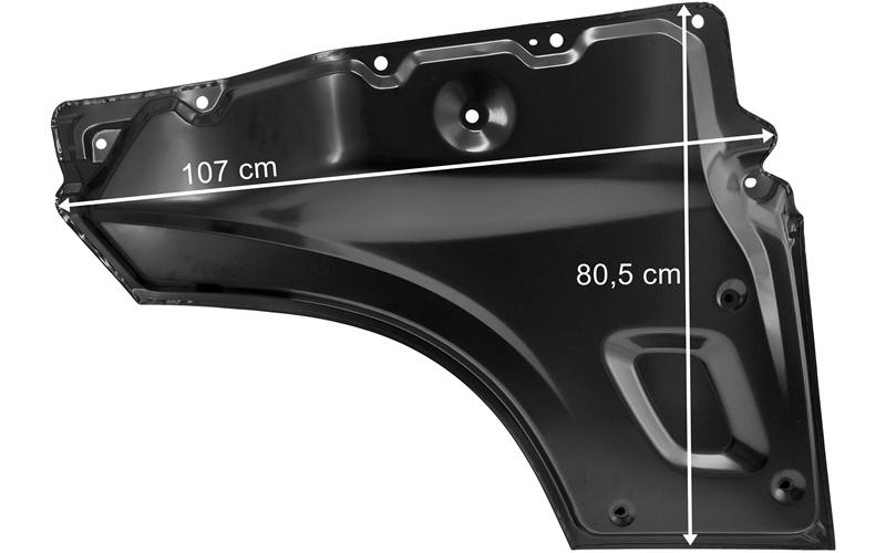 Volvo FH5 Türenverlängerung Metall Links