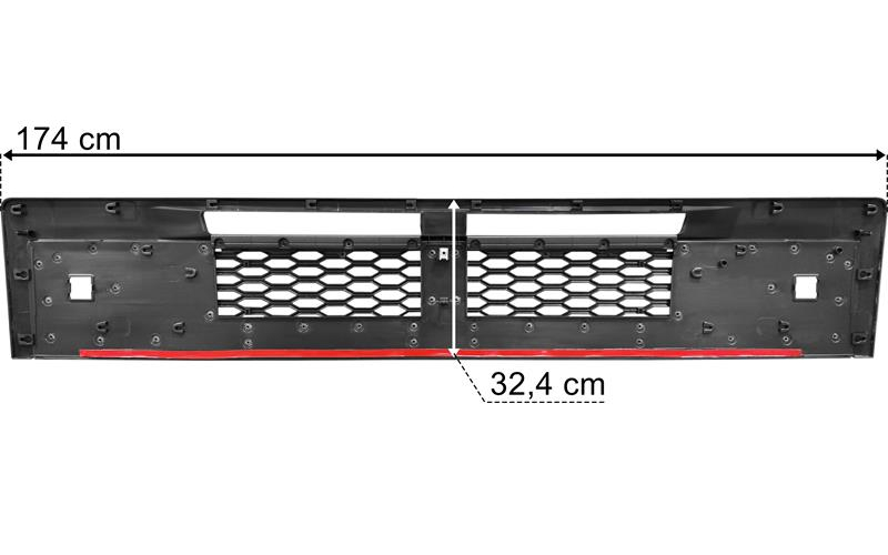 Volvo FH5 (2021-) Smooth Grille Trim