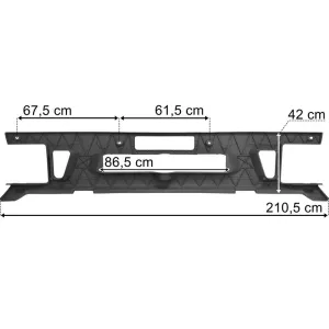 DAF 95 ATI Center Bumper