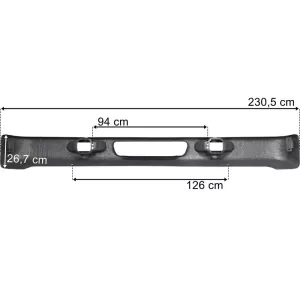 DAF ATI 65 / ATI 75 Front Bumper