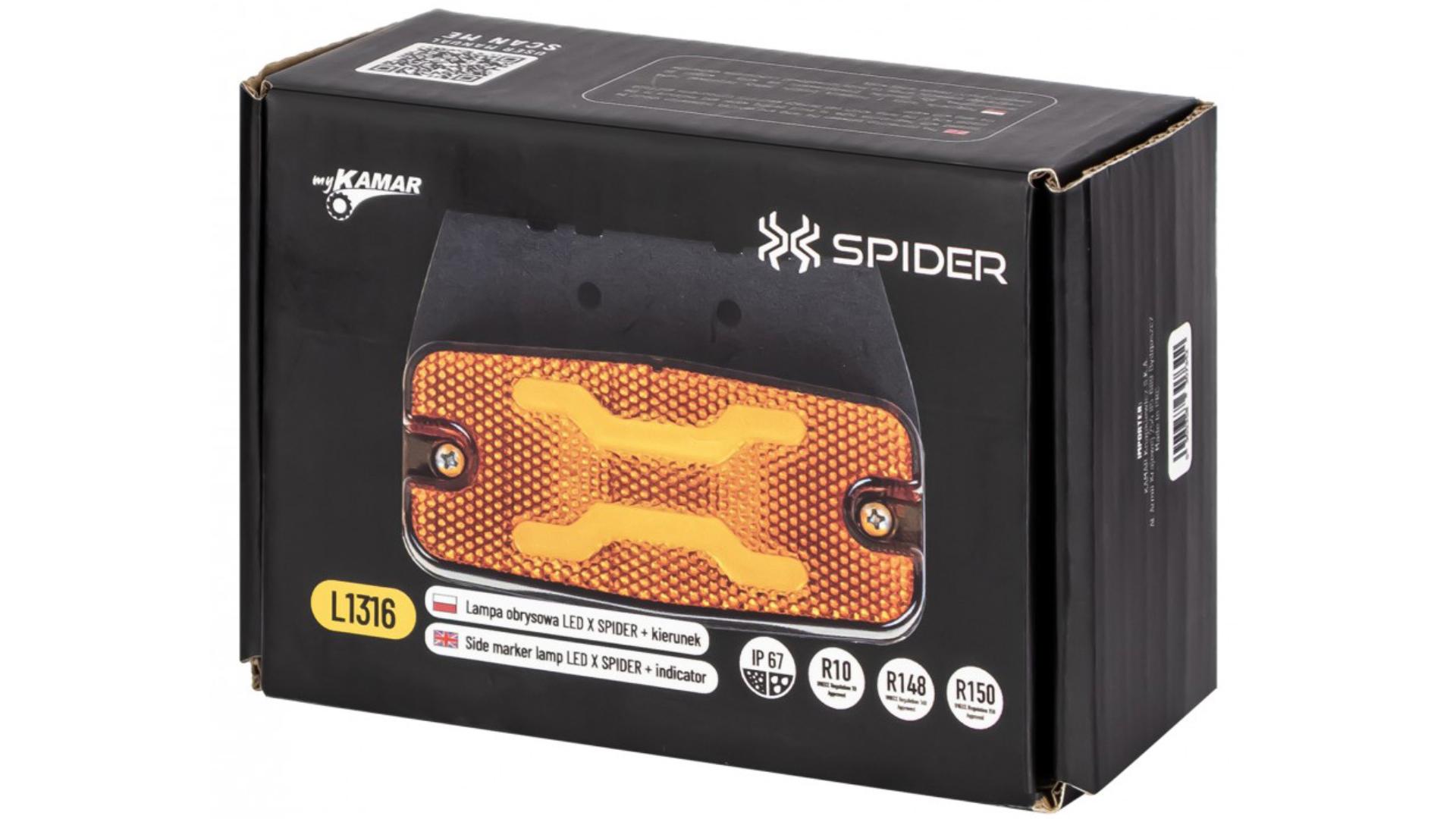 Feu de Gabarit X-spider Avec Clignotant (LED)