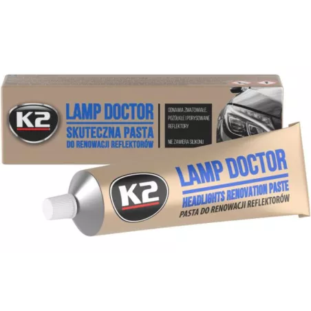 K2 Lamp Doctor Pasta para Renovación de Faros 60g