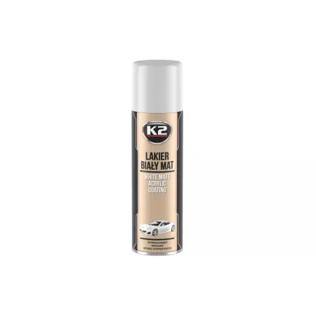K2 White Mat Acrylic Paint 500ml