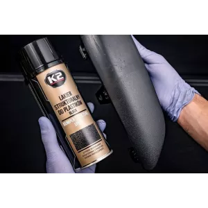 K2 Bumper СТРУКТУРНАЯ КРАСКА ДЛЯ ПЛАСТИКА ЧЁРНАЯ