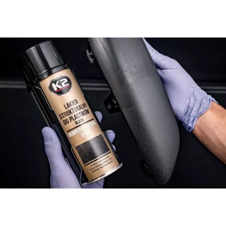 K2 Bumper Peinture Structurale Pour Plastique Noire