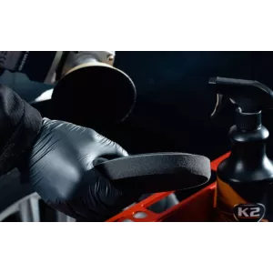 K2 Duraflex Éponge de Polissage de Finition Incisée Sur Velcro (Ø150x25)
