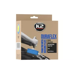 K2 Duraflex Polierschwamm Stark Schleifend Mit Gewinde M14 (Ø150x50)