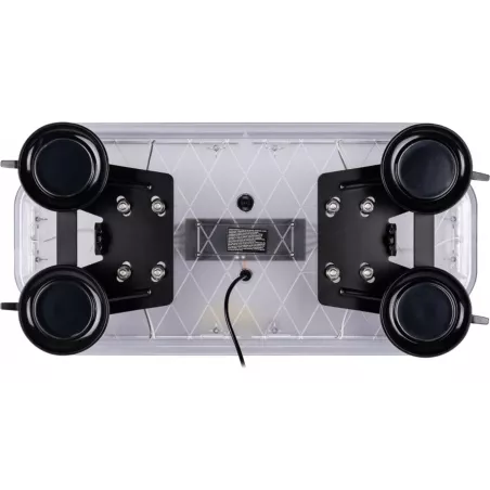 Rampe Lumineuse d'avertissement LED 585x295mm R65 R10