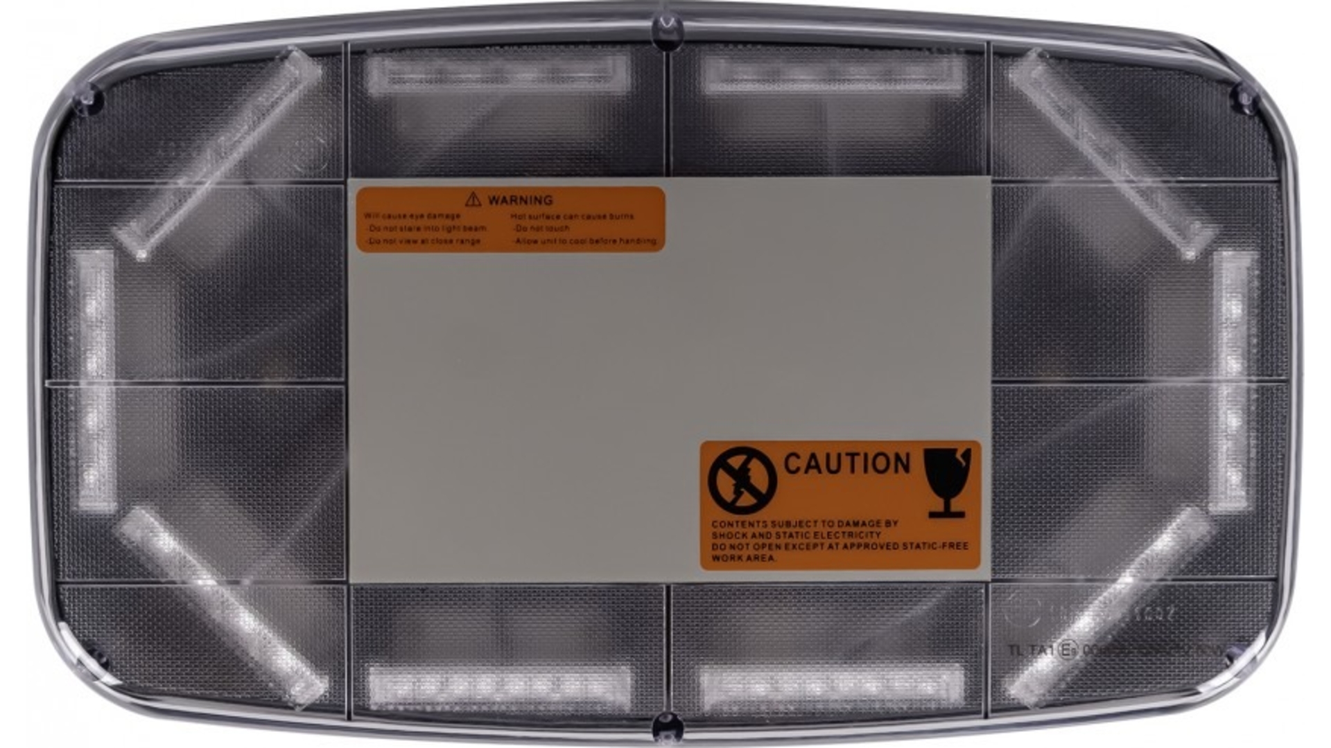 Rampe Lumineuse d'avertissement LED 280x165mm R65 R10