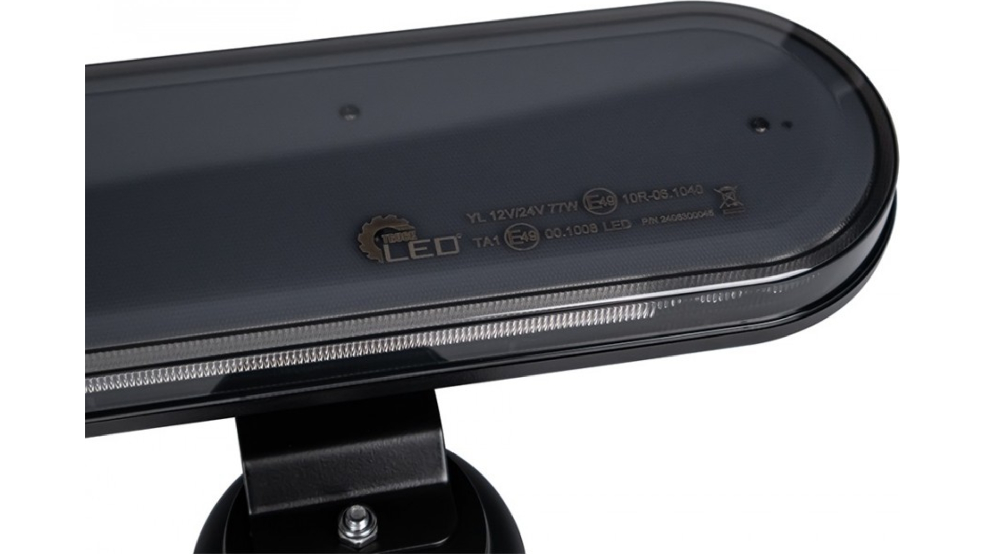 LED Warning Light Bar 600x100mm R65 R10 Dark