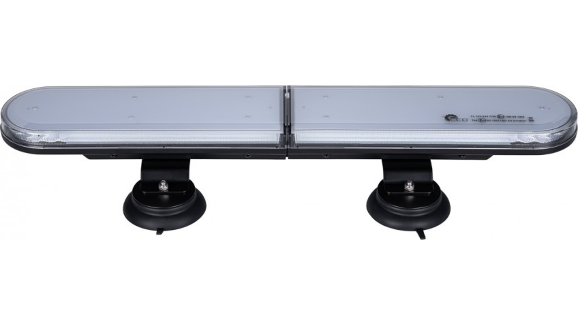 Belka Ostrzegawcza LED 600x100mm Magnes 12 / 24V R65 R10 Wtyk Zapalniczki