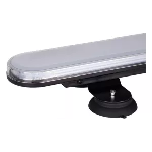 LED Warning Light Bar 600x100mm Magnet 12 / 24V R65 R10 Cigarette Lighter Plug
