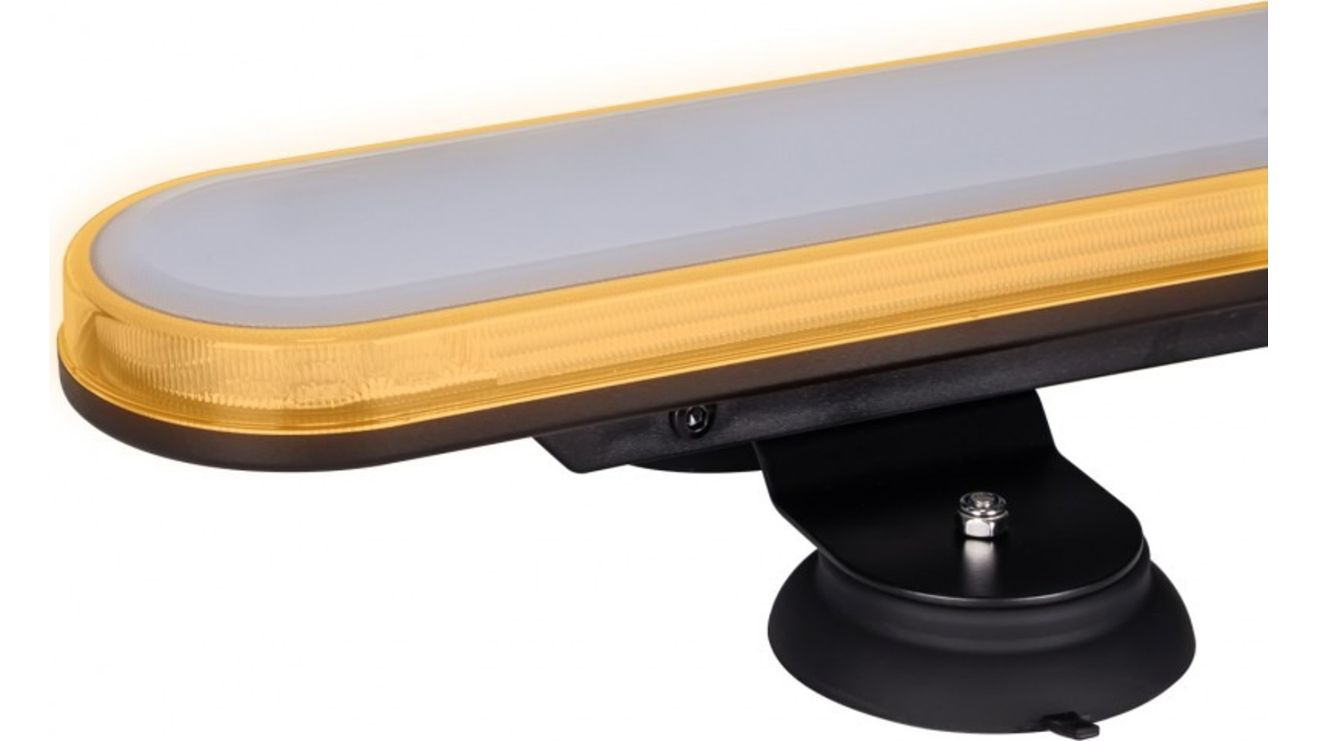 Rampe Lumineuse d'avertissement LED 600x100mm Aimant 12 / 24V R65 R10 Fiche Allume-cigare