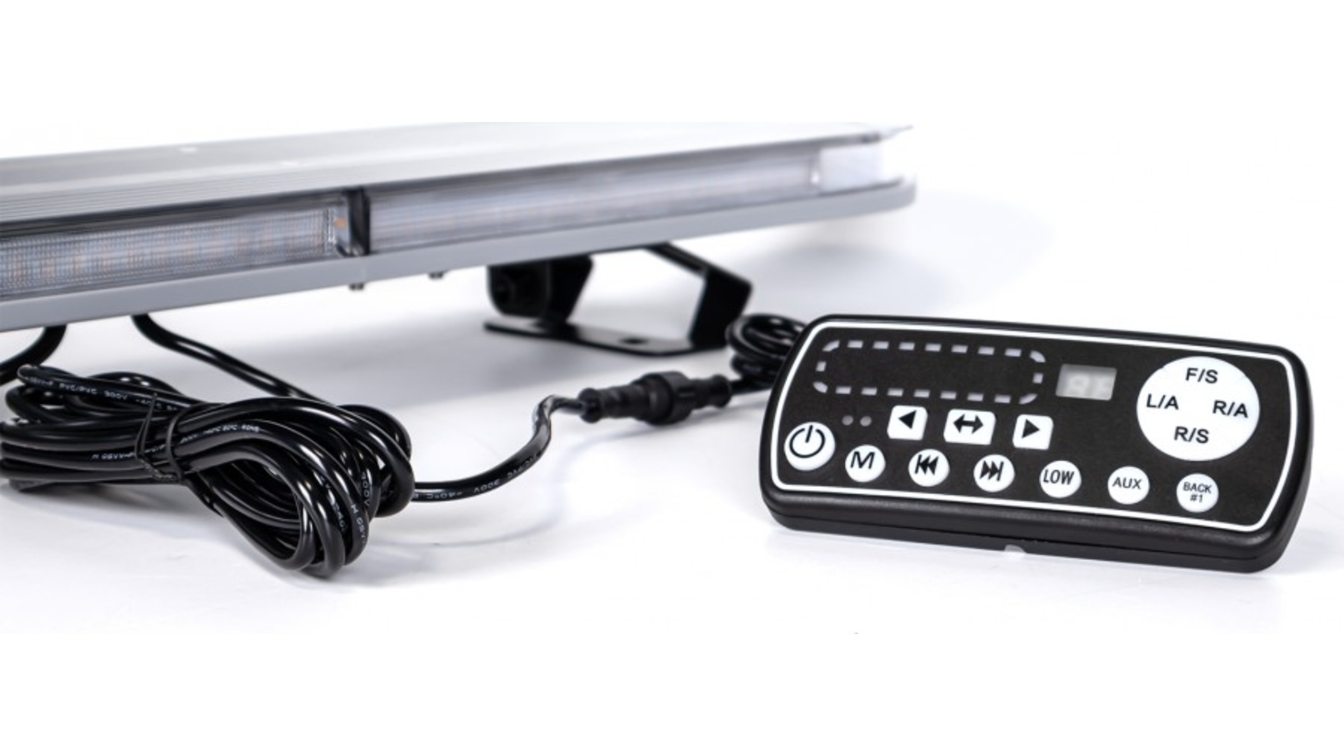 Rampe Lumineuse d'avertissement LED 1212x120mm R65 Ta2
