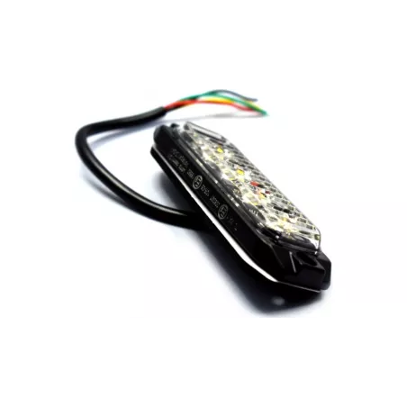 Strobe Lamp Tl 6 X LED 12 / 24V R10 R65 (Yellow)