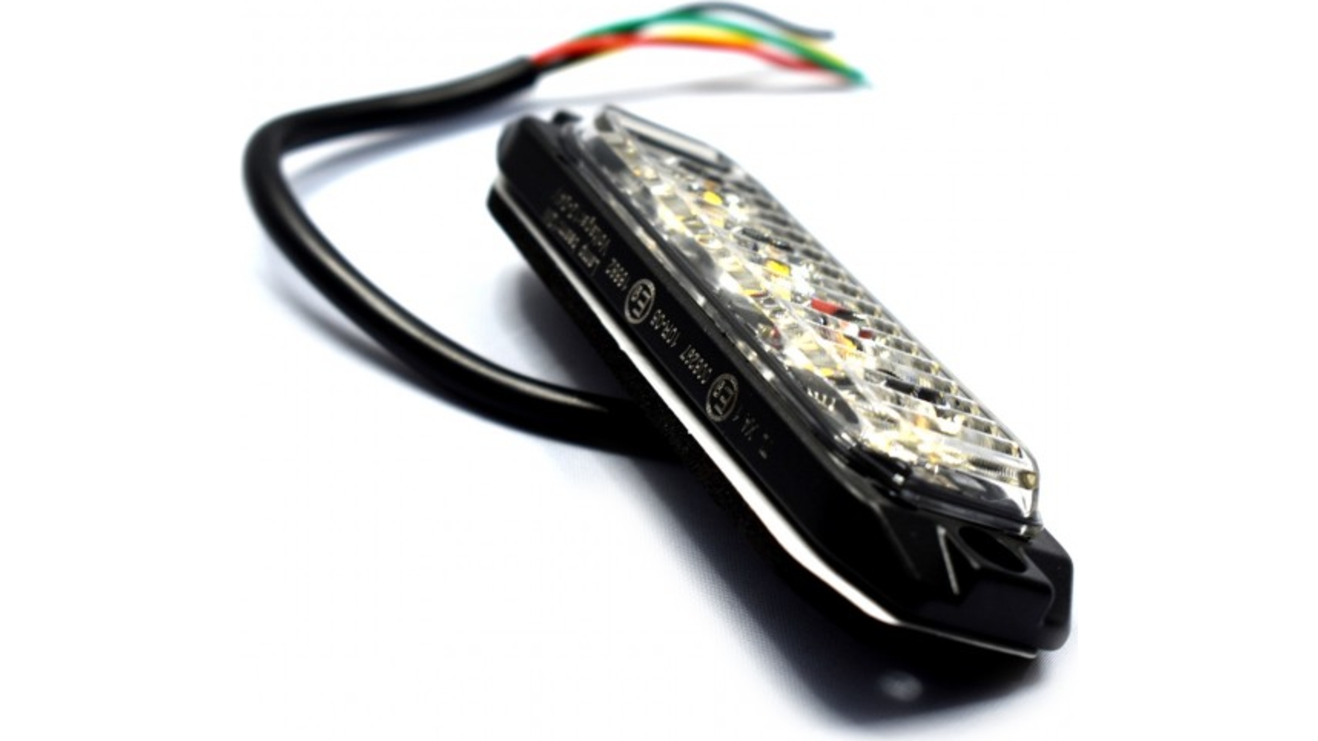 Strobe Lamp Tl 6 X LED 12 / 24V R10 R65 (Yellow)