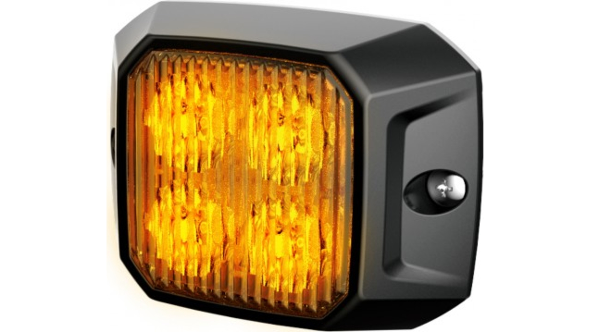 Strobe Lamp LED 10W 12 / 24V R10 R65 Xa2 (Yellow)