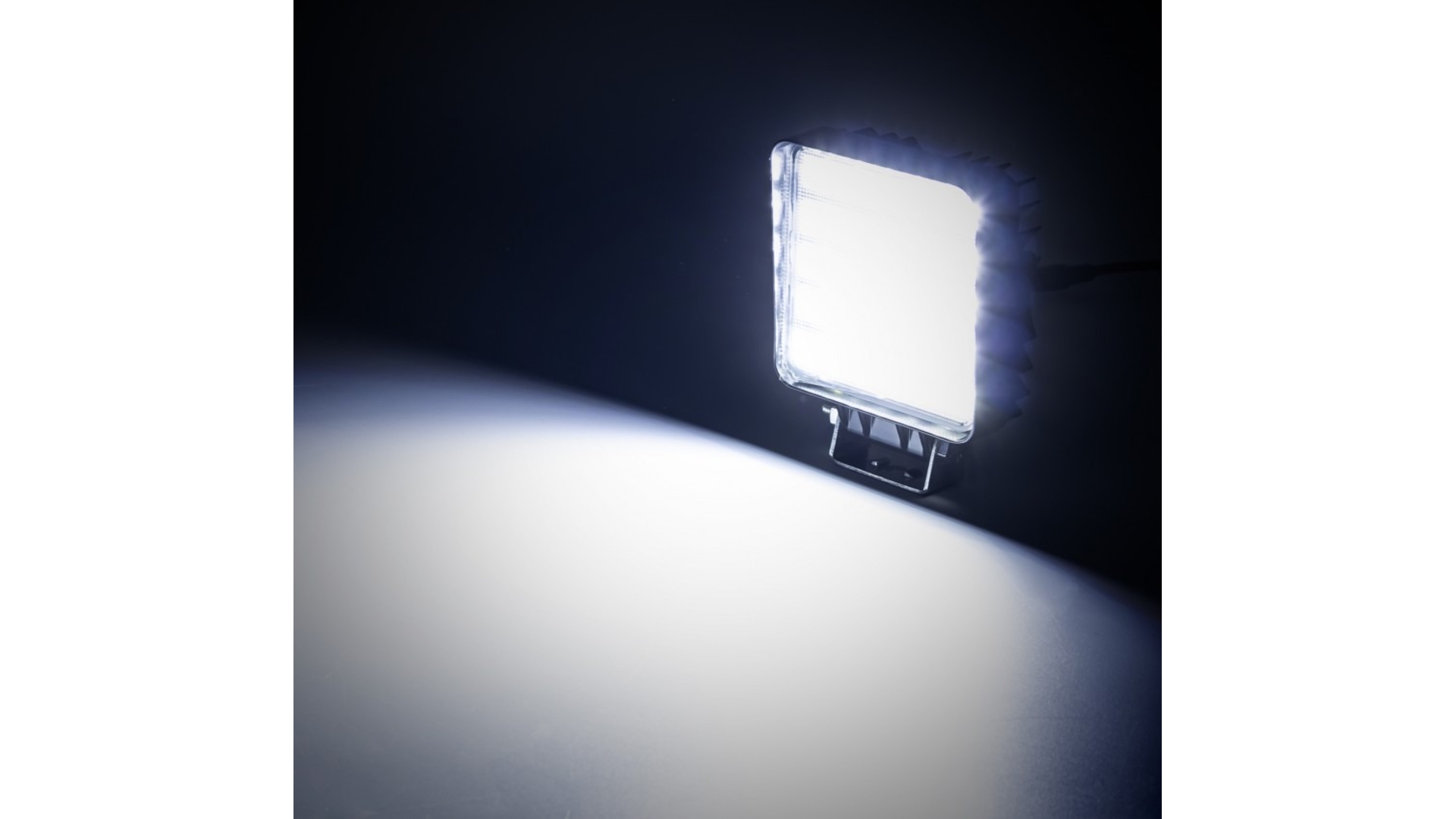 Square Work Lamp 30 X LED With Switch