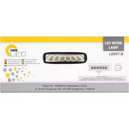 Arbeitsleuchte 6 X LED Flood